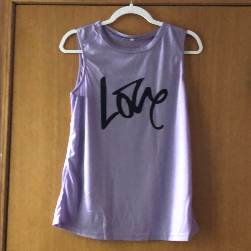 Purple tank top! Love 💗 💕 Brand new!